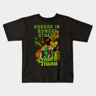 Horror In Bowery Street (Version 3) Kids T-Shirt